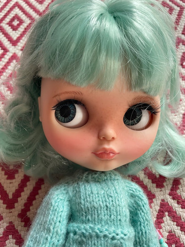 Blythe doll puppe custom suok - doll,