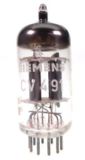 CV491 = E82CC = 6189W = ECC802S = 12AU7 Siemens Röhre tube tested balanced #9646