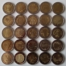 Finnland Finland 2 Euro 2004 - 2025 Gedenkmünzen, bankfrisch,  AUSWAHL