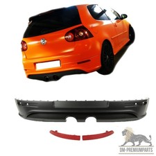 Diffusor hinten Heck 2-Rohr