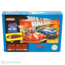 Nintendo SNES - Rock 'n' Roll Racing Modul akzeptabel
