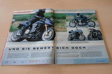 Motorrad 16/2000 Münch Mammut 2000 mit 260PS im ersten Fahrbericht auf 3 Seiten