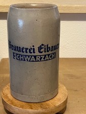 1 l Bierkrug Krug Masskrug Bier Brauerei Eibauer Schwarzach