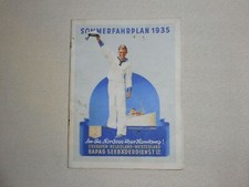 altes Heft Sommer Fahrplan