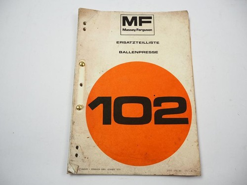 Massey ferguson 102 - ferguson, mf