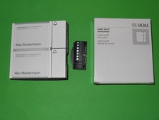 Siedle Tastenmodul TM 612-2 W weiß  Tastenmodul Modul  Klemmstein neu