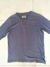 Dognose Shirt Pullover Sweatshirt Strickjacke blau Größe 170 176