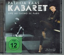 PATRICIA KAAS - CD + DVD - KABARET - LIVE AU CASINO DE PARIS
