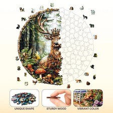 Holzpuzzle Tiermotiven Kinder