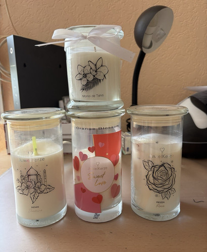 Juwelkerze glas gefäßkerzen - juwelkerze, glas-/gefäßkerzen