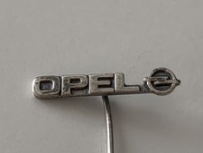 OPEL Oldtimer Anstecknadel Pin mit Blitz - Logo und Schriftzug, wahrsch. 80er J.