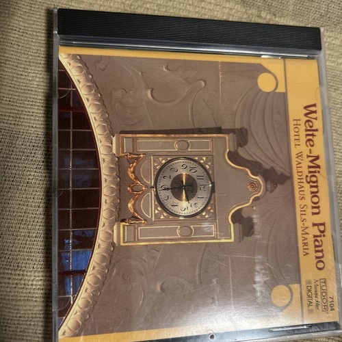 Welte mignon piano hotel - cd, welte-