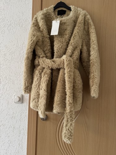 Kunstfell jacke mantel zara - jacke,