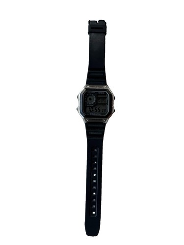 Casio world time - time, illuminator