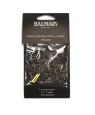 Balmain double hair weft - double, rings