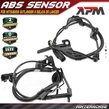 2x ABS Sensor Hinterachse für