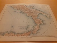 Landkarte Italien Süd