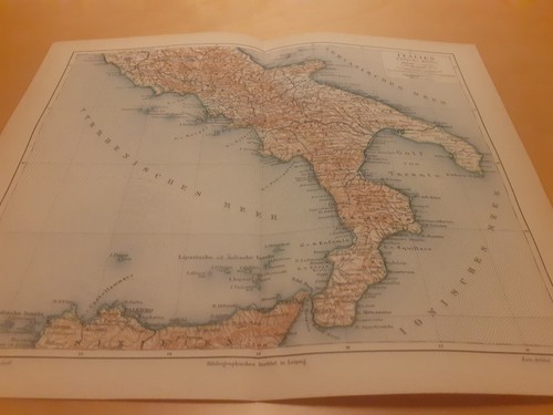 Landkarte italien süd - landkarte,