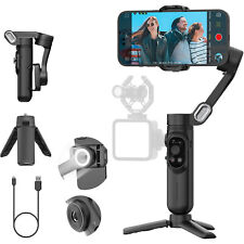 Smartphone Gimbal Stabilisator Handheld Selfie Stick Stativ mit Fokusrad 3Achsen