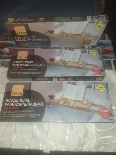 Badewannenablage dekor bambus - badewannenablage,