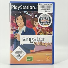 SingStar Schlager - PlayStation 2 PS2 - OVP