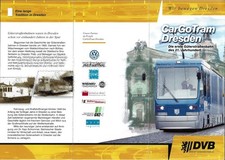 DVB Dresdner Verkehrsbetriebe, Faltblatt CargoTram Dresden, Güterstraßenbahn