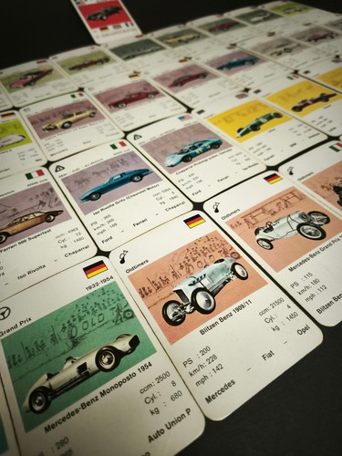 Auto quartett renn - renn, und