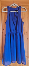 blaues festliches Kleid