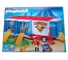 Playmobil 4232 Circus Romani Roncalli Raubtiere Waagen OVP sehr guter Zustand❗