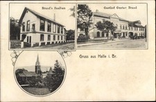Ak Halle im Weserbergland