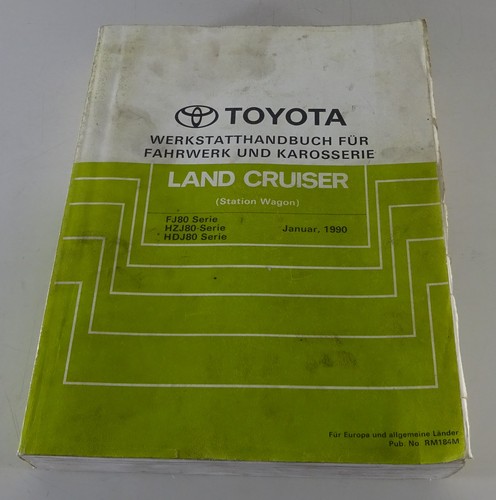 Werkstatthandbuch toyota land - toyota,