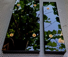 Für SONY TA-N80ES N77 +TA-E80es E77  2 PAR  Seitenteile Schwarz black side panel