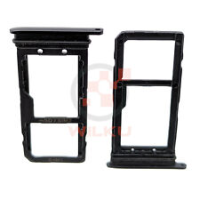 Ersatz Sim Karten Halter Sim Tray Sim Schlitten Holder Schwarz Neu für HTC U11