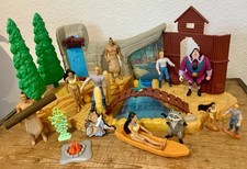 Disney Pocahontas Actionfigur Set - Fields of War Playset + 11 Figuren + Zubehör