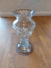 Nachtmann Bamberg Blumenvase Vase aus Bleikristall transparent Vintage H 33 cm