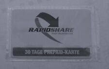 Prepaid-Karte  RAPIDSHARE  unbenutzt neu
