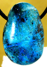 CHRYSOKOLL Trommelstein