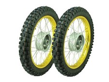 Räder komplett Rad für Simson S51 S50 KR51 Schwalbe Star Felge Gold Cross Reifen