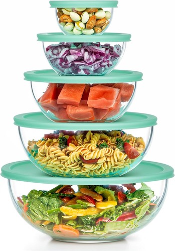 5er set salatschüssel mit - 5er,