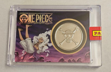 One Piece Treasure Box - Luffy Silver Coin Medallion 2024 Panini