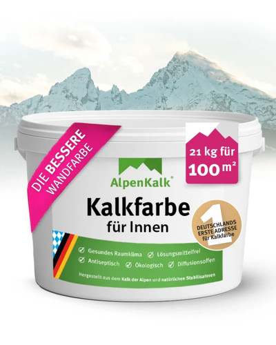 Alpenkalk kalkfarbe innen 21 - alpenkalk®,