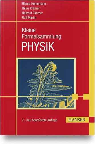 Kleine formelsammlung physik - kleine,