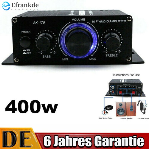 12v hifi verstärker auto 400w - 12v,