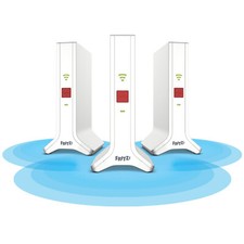 AVM FRITZ!Mesh Set 4200 3er Set WLAN Mesh Repeater 3x FRITZ!Repeater 3000 AX