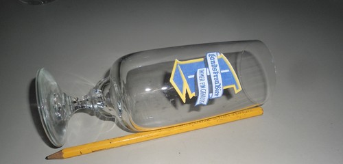 Altes bierglas glas - , ddr