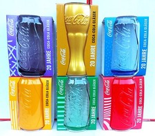 Auswahl: 20 Jahre McDonalds Deutschland Gläser 2025 Coca Cola Lila Gold Grün Rot