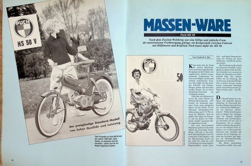 Motorrad classic 1102 puch - motorrad, ms