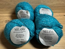 Melana Flauschgarn Türkis mit