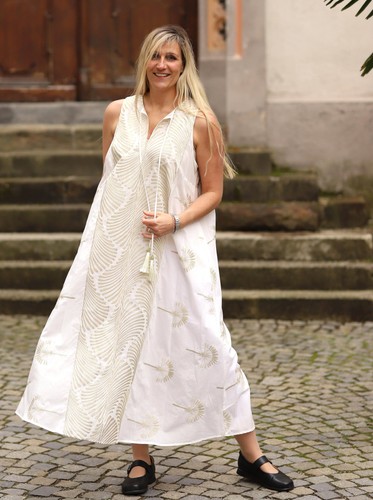 Mat fashion lagenlook kleid - mat,