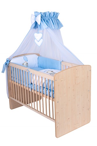 Babybett 120x60 natur mit - 120x60,
